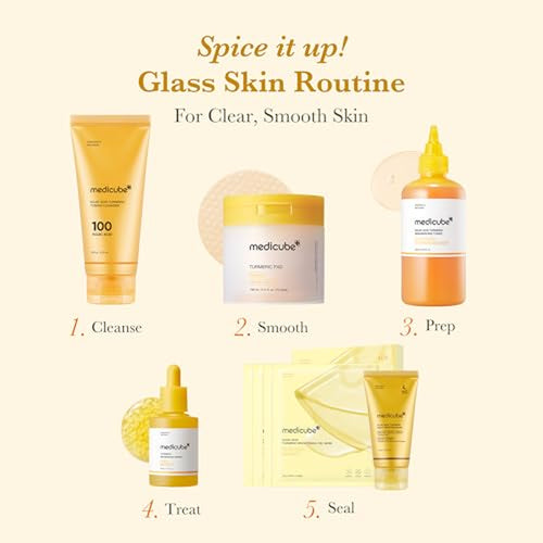 Kojic Acid Prep and Seal Duo for Troubled Skin: Kojic Acid Turmeric Overnight Wrapping Peel off Mask 2.0 and Kojic Acid Turmeric Clarifying Toner Pad
