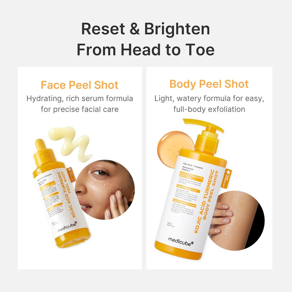 Body Peel Shot with Kojic Acid and Turmeric