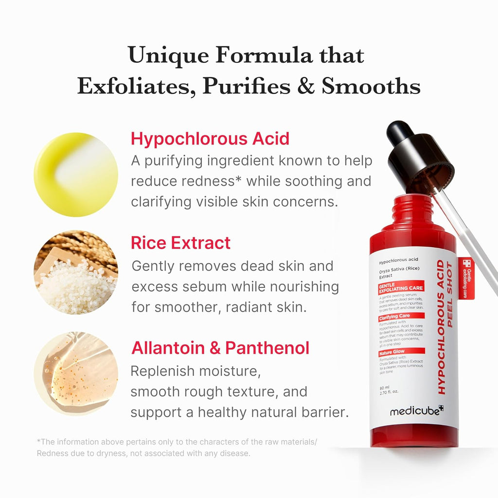Peel Shot with Hypochlorous Acid for Pores & Blackheads
