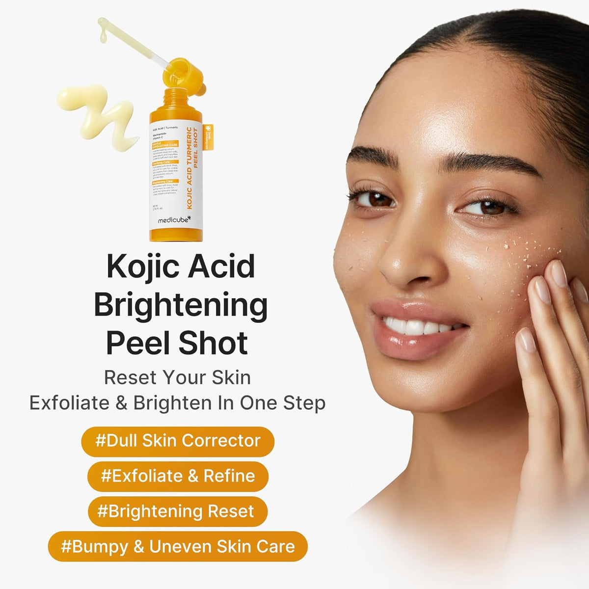 Body Peel Shot with Kojic Acid and Turmeric