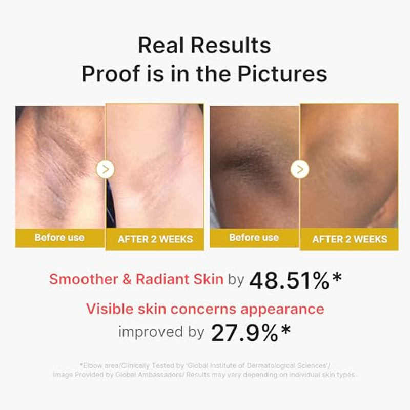 Kojic Brightening Body Care Duo - Body Peel Shot & Body Wash